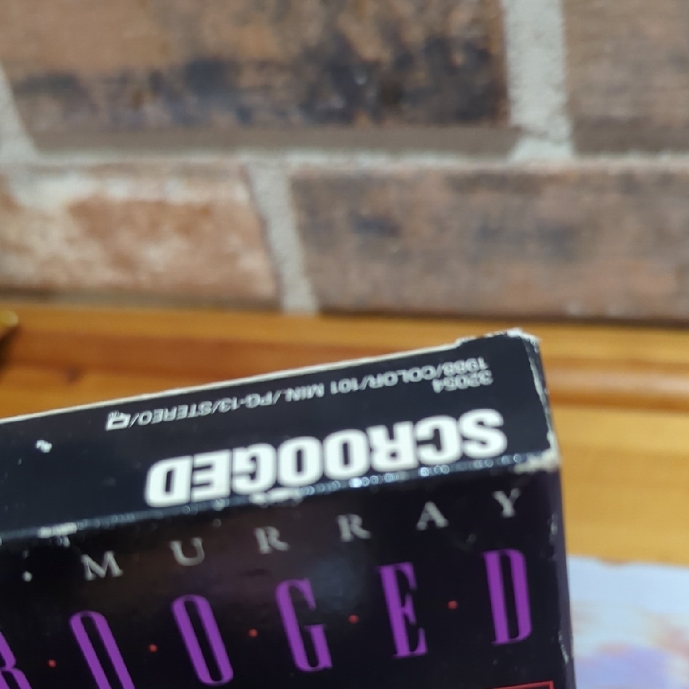 Scrooged VHS (1988) – Comedy/Fantasy Holiday Classic - Picture 8 of 10